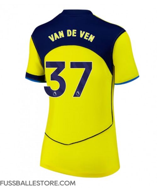 Günstige Tottenham Hotspur Micky van de Ven #37 3rd trikot Damen 2025-26 Kurzarm